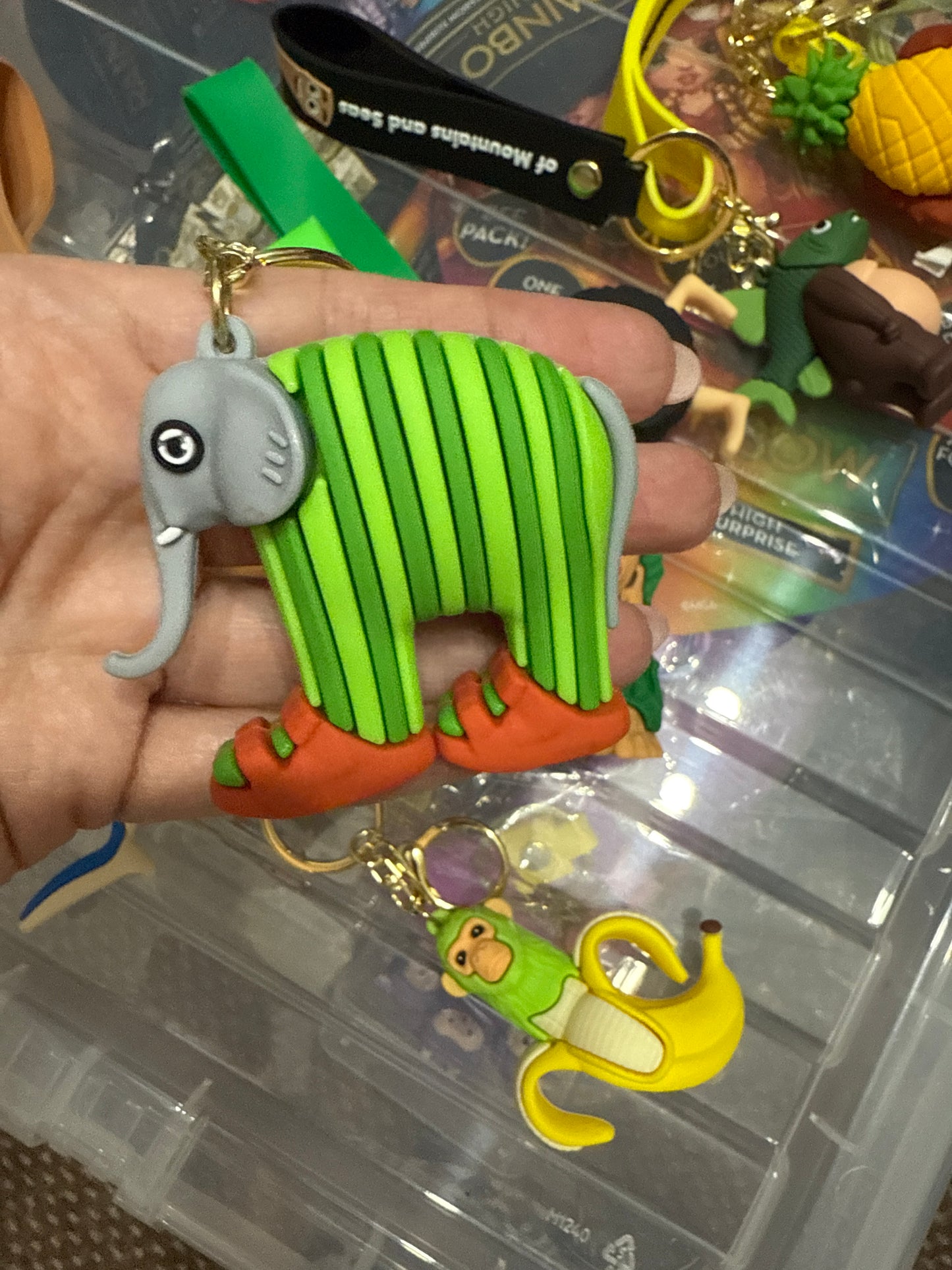 Brain rot keychains