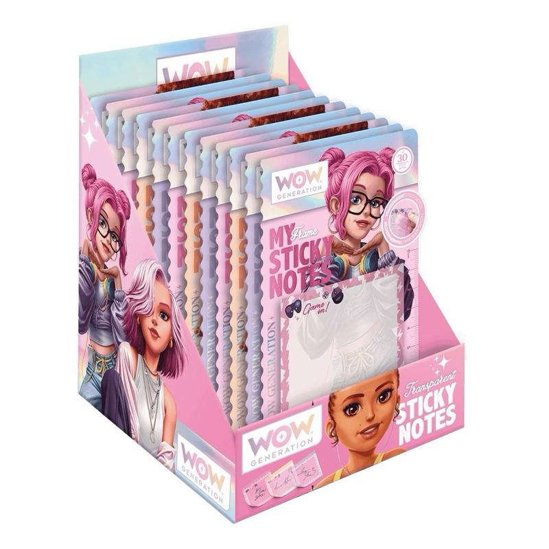 WOW Generation - Transparent Adhesive Notes