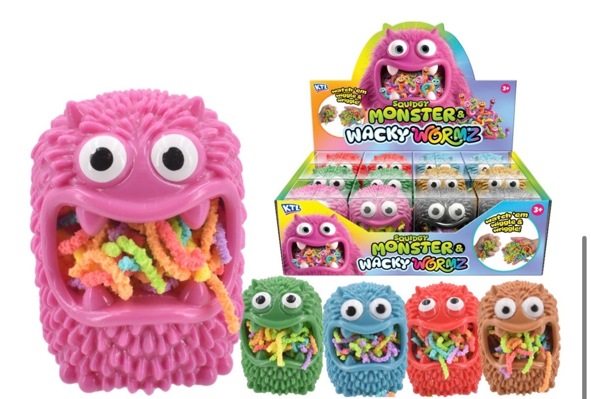 Squishy monster wacky worms