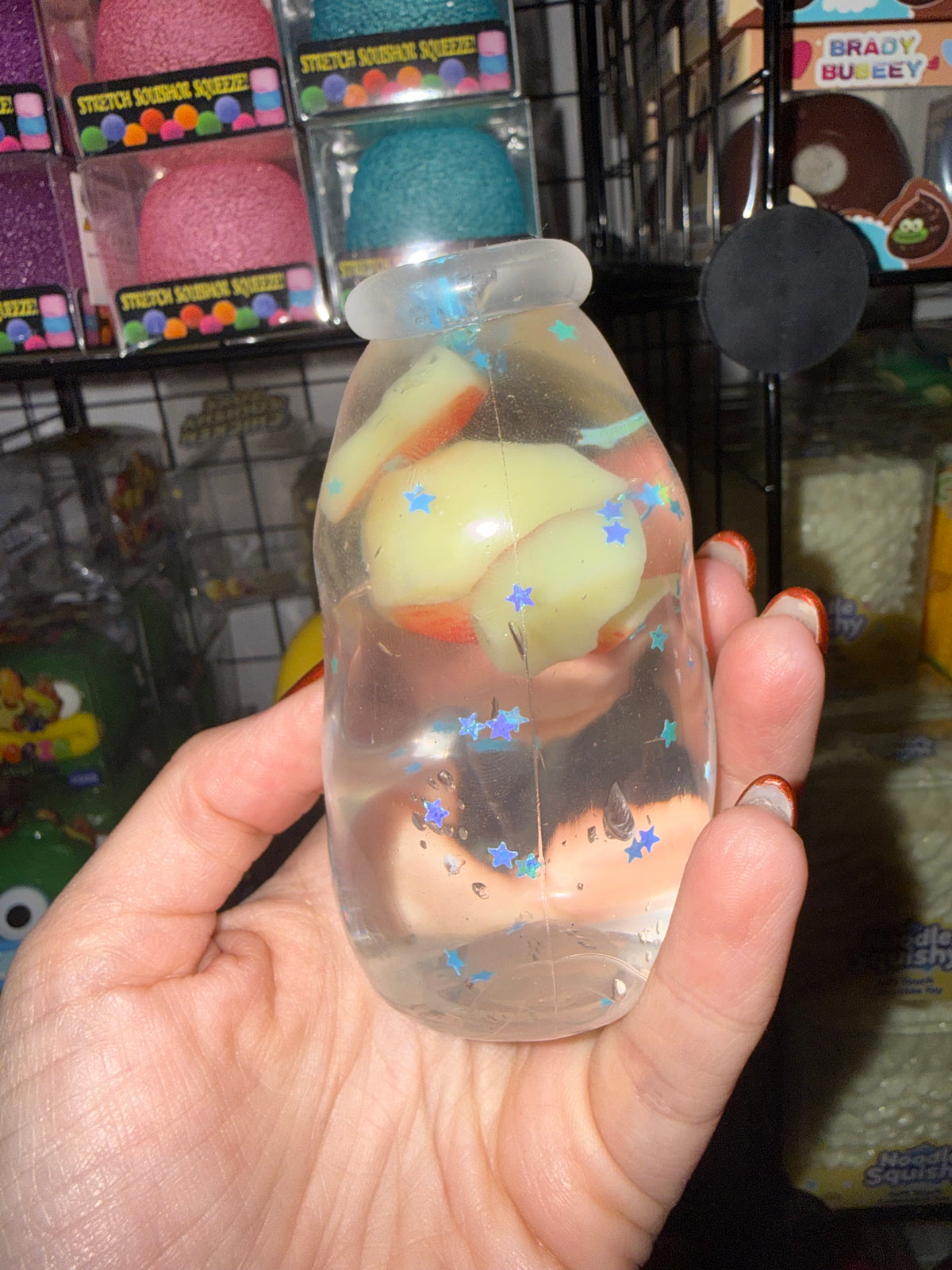 Vaseline Filled Bottle