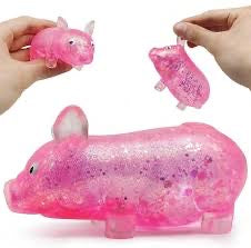 Sugar filled squishy pig