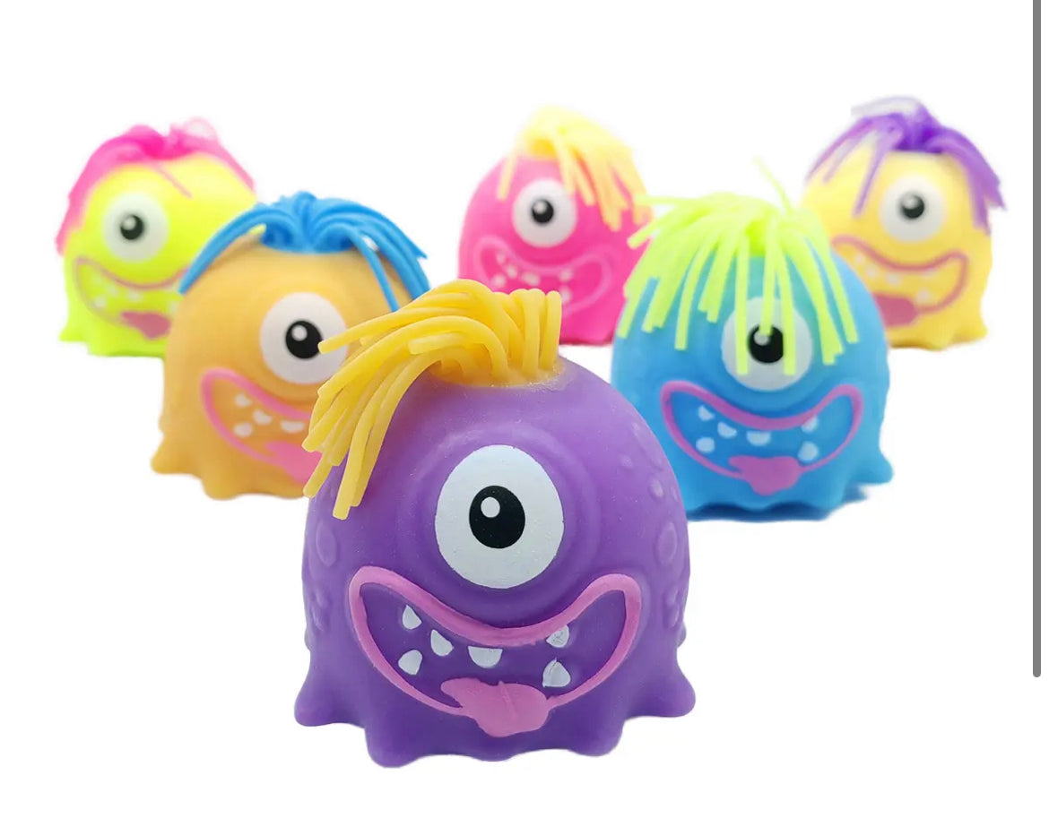 Foam Filled Monster Head Squishy