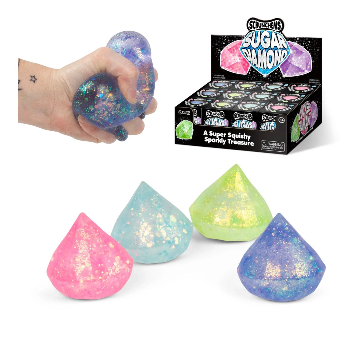 SCRUNCHEMS sugar diamond