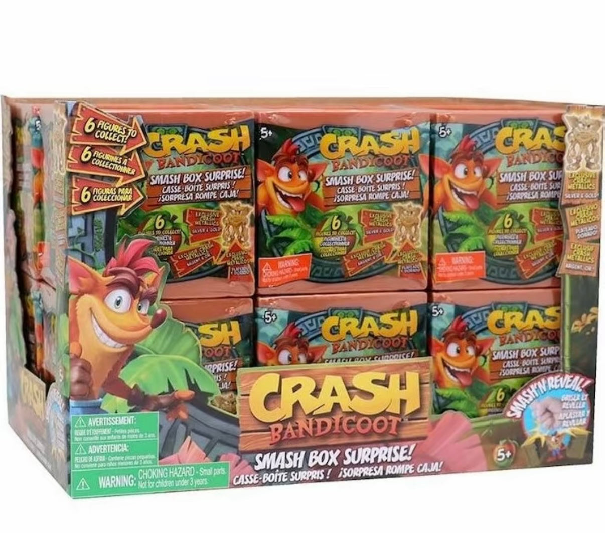 Crash bandicoot smash box surprise