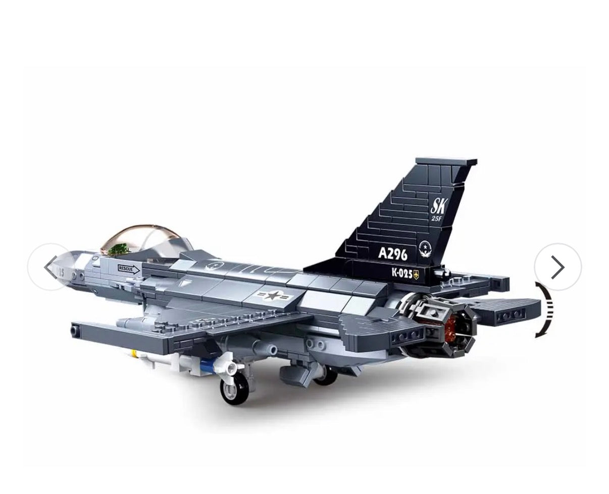 MODELBRICKS - F-16C FALCON FIGHTER 521PCS
