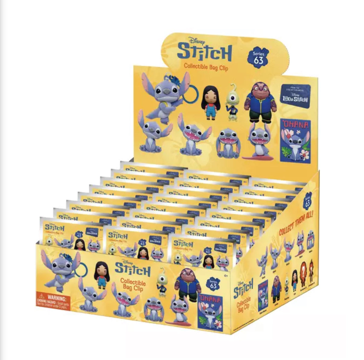 Stitch collectible bag clip