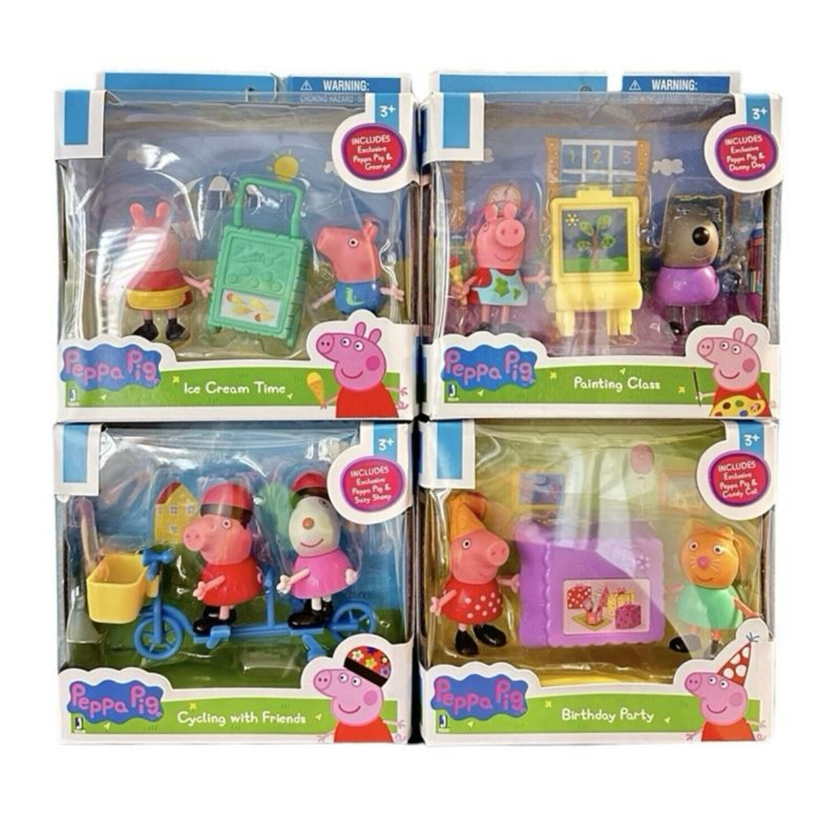 Peppa pig play set 4 to collect