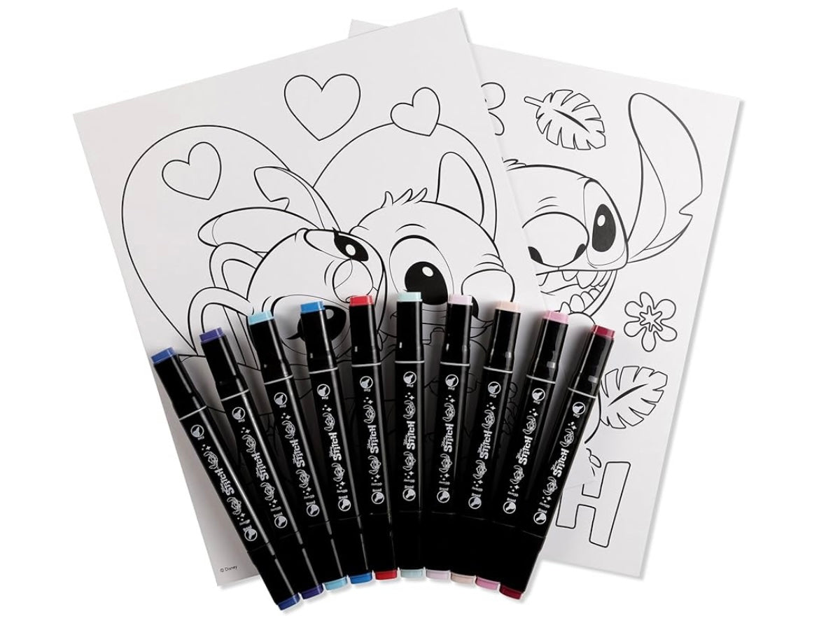 Stitch colour by numbers