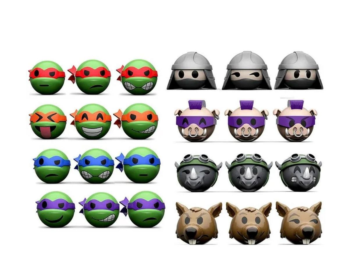 Teenage mutant ninja turtles emoji blind bags