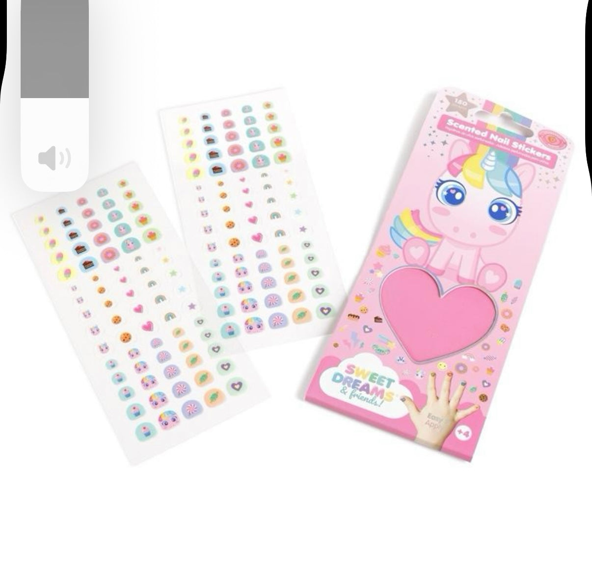 Sweet dreams and friends 150 nail stickers