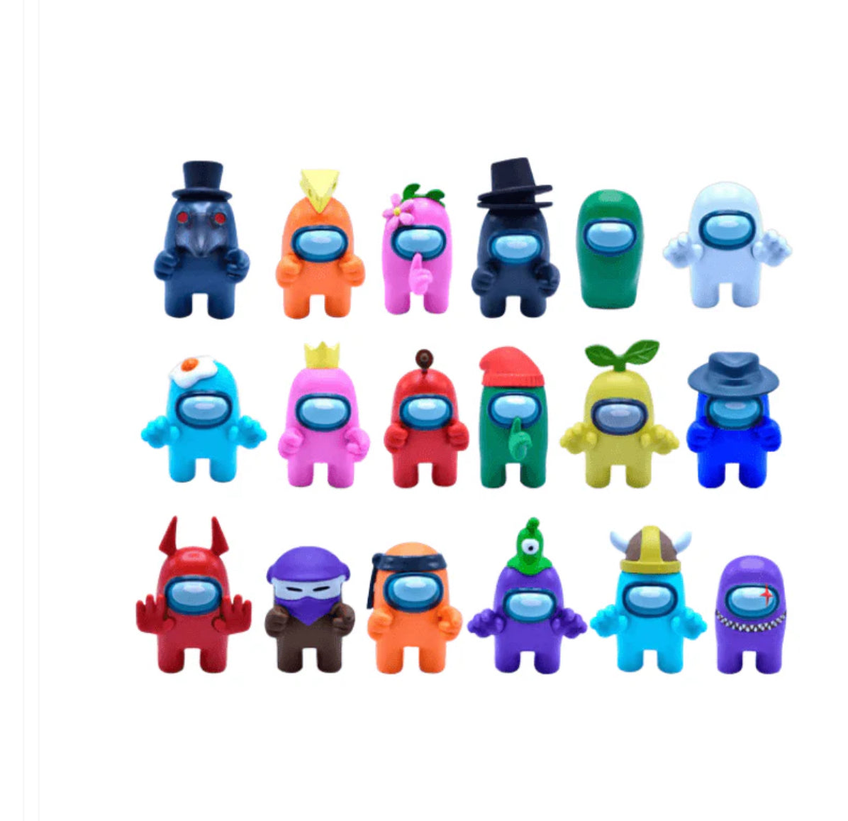 Among us blind bag 3 mini figures I each bag