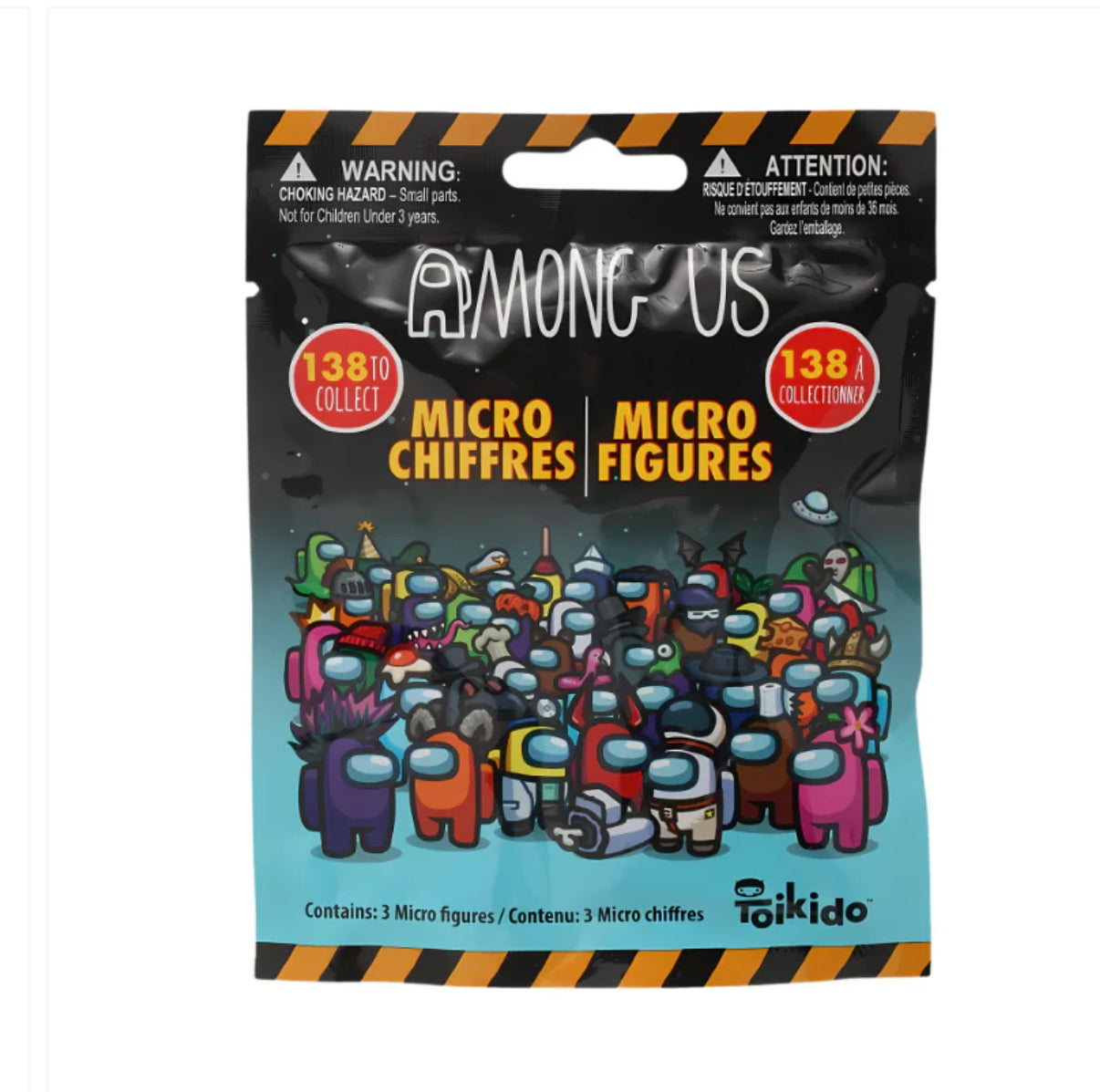 Among us blind bag 3 mini figures I each bag