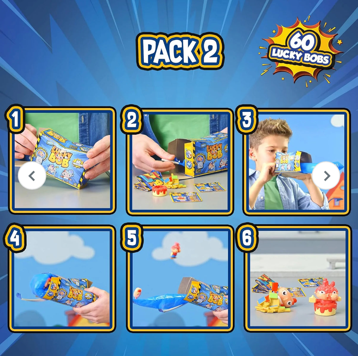 Lucky Bob Mystery Figure 2 pack
