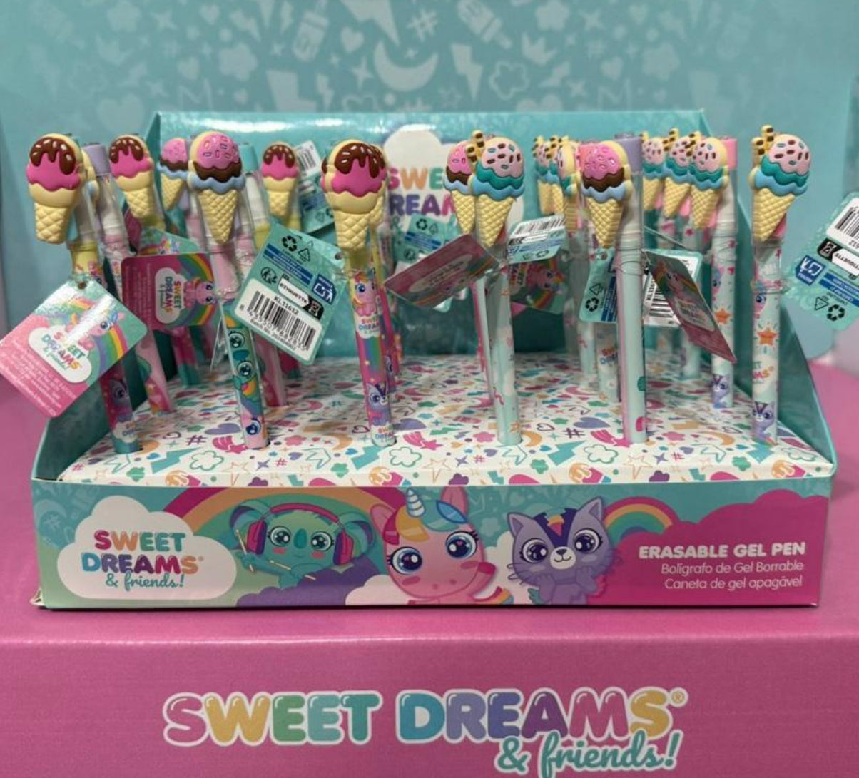 Sweet dreams and friends an erasable gel pen