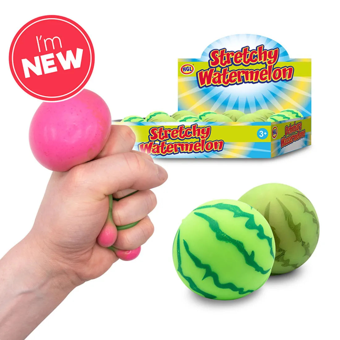 Colour change water melon squishy