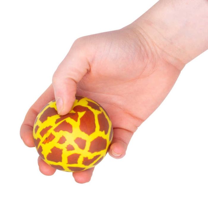 Neon safari squish ball
