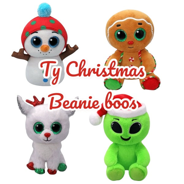 TY Christmas beanie boos