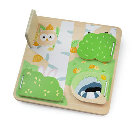 Hide and Seek wooden puzzle