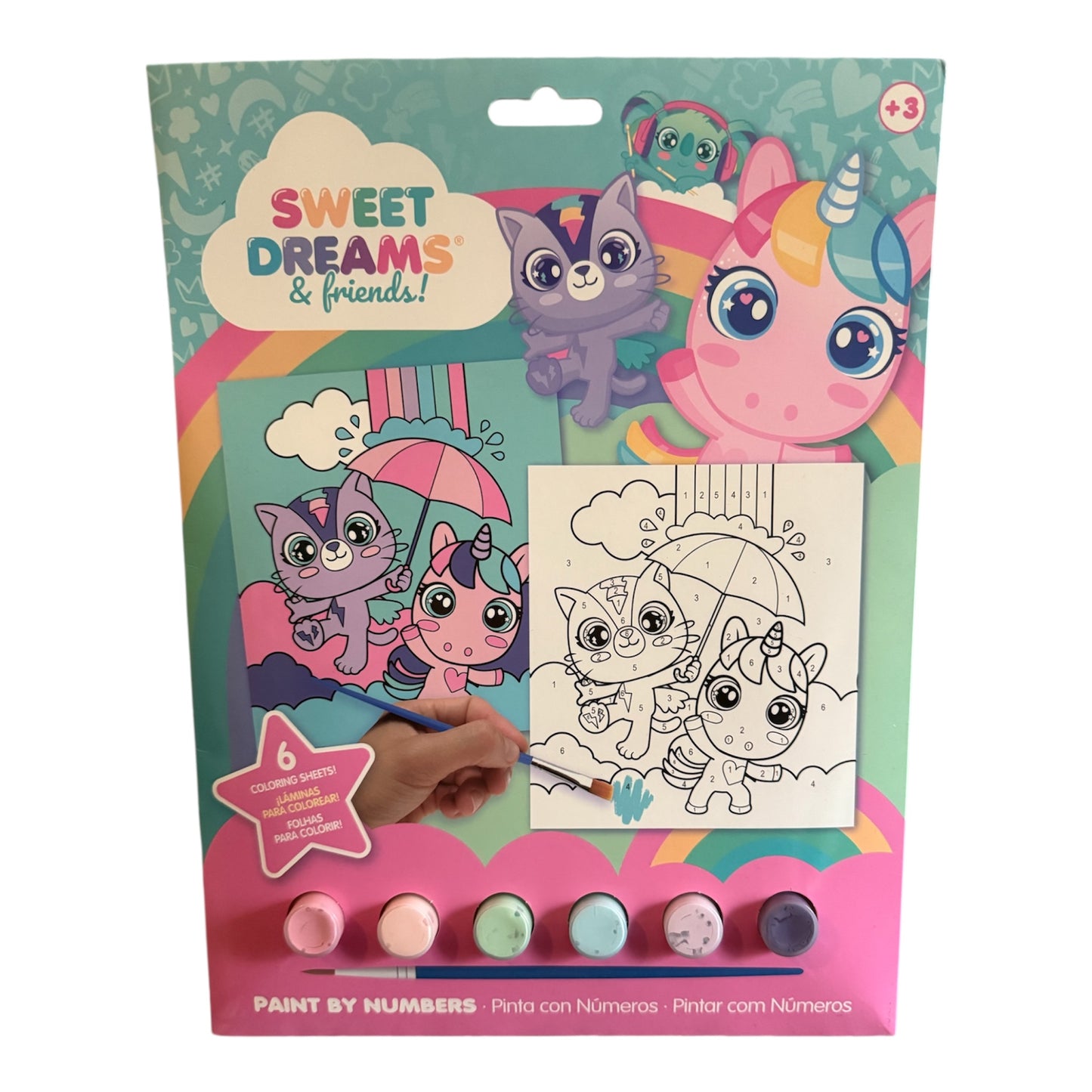 Sweet dreams and friends paint by numbers *buy one get one free*