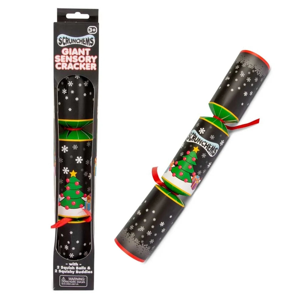 SCRUNCHEMS Giant sensory Christmas Crackers