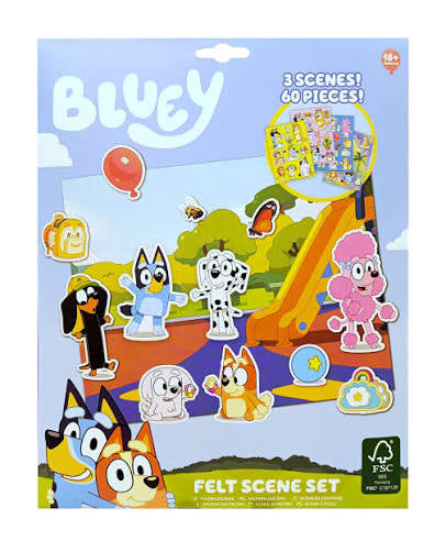 Bluey felt scene set *buy one get one free*