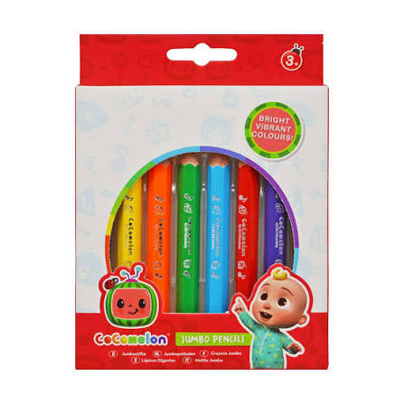 Cocomelon Jumbo Crayons