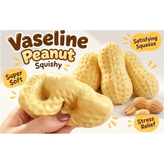 Vaseline filled peanut squishy