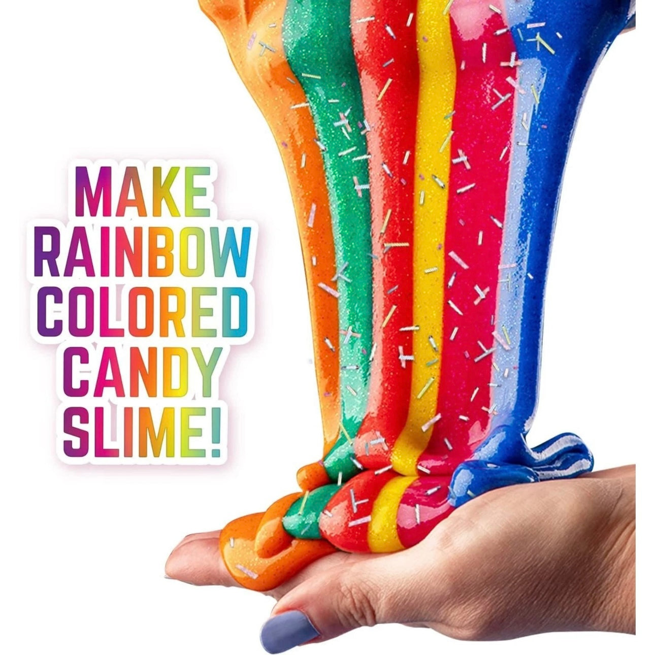 GirlZone Rainbow Candy DIY Slime Kit