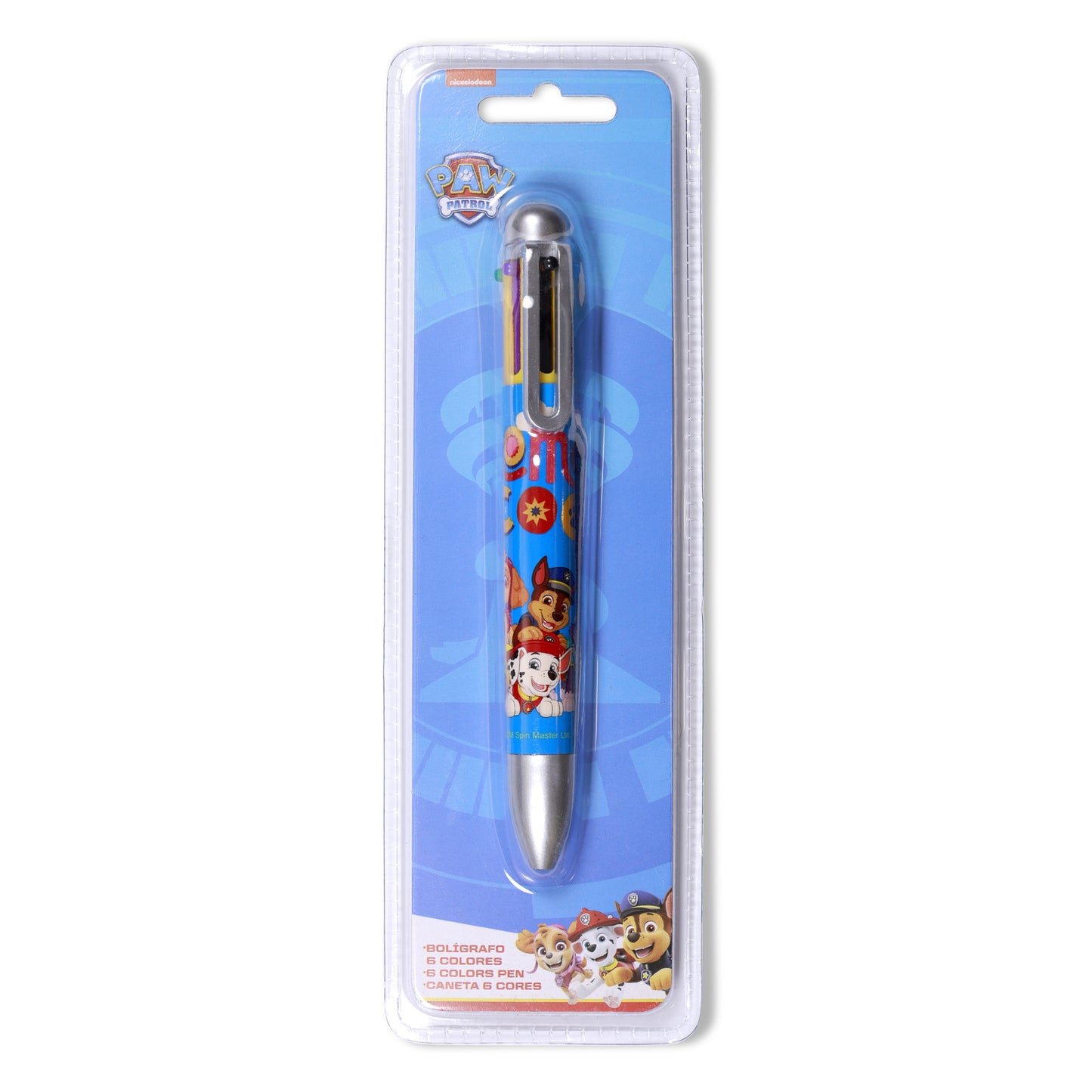 Paw patrol 6 colour multi pen