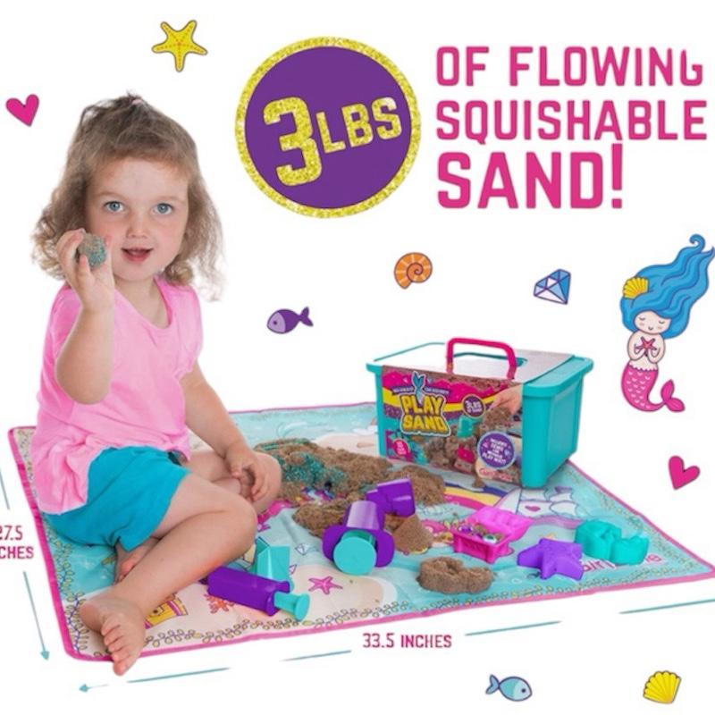 Mermaid Treasures Play Sand Set - 3lbs of Sand