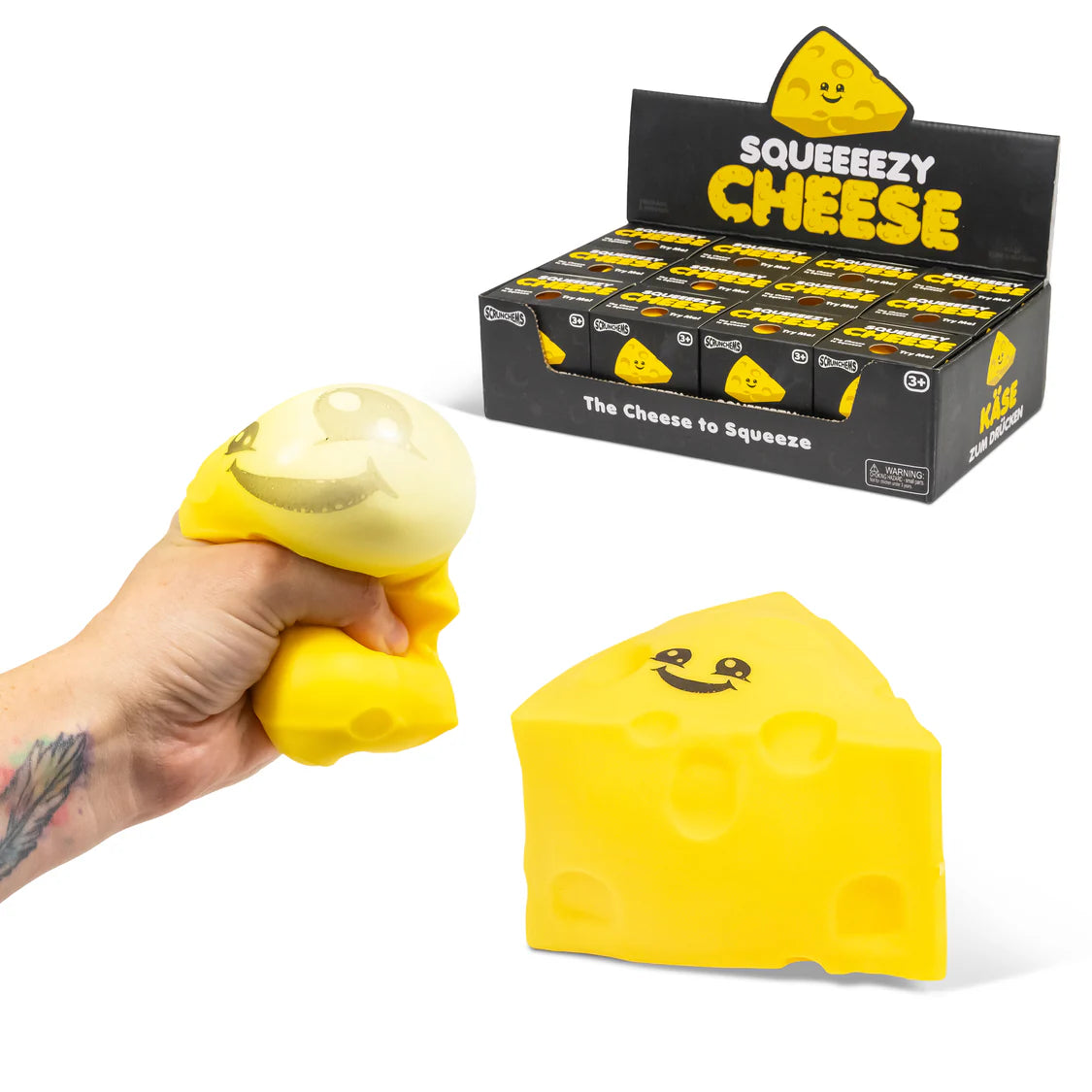 SCRUNCHEMS SQUEEZY CHEESE