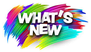 What’s new?