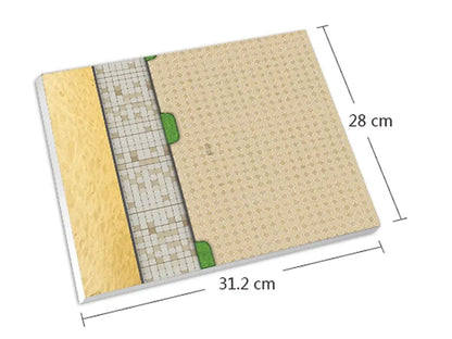 Outdoor inn brick set
