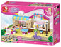 Outdoor inn brick set