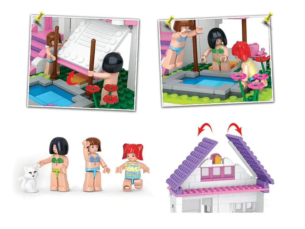 Holiday Home brick set