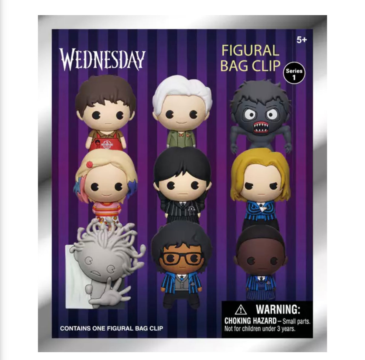 Wednesday blind bag Series 1 Bag Clips