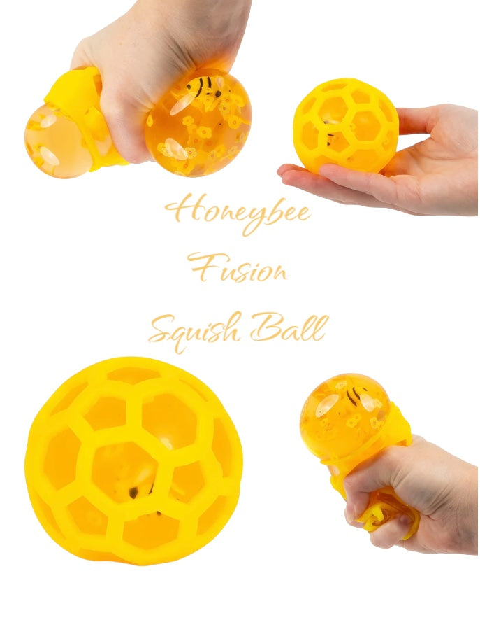 Honey bee fusion squish ball