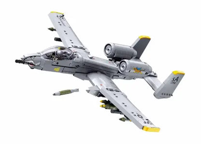 Sluban 1362 ModelBricks - 1/44 A10CS Attack Aircraft 701Pcs