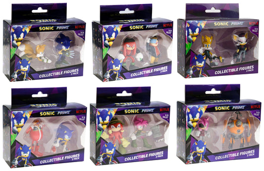 2 pack Sonic Figures 6 to collect
