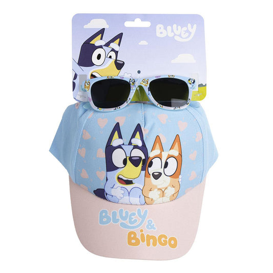 Bluey hat and sunglasses set
