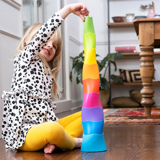 Spiroku stacking toy Fat brain toys
