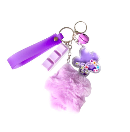 Fluffy Fidget Keychain  *buy one get one free*
