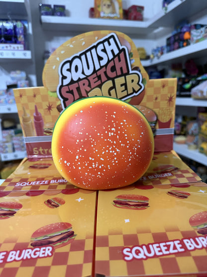 Jumbo burger dough filled squishy
