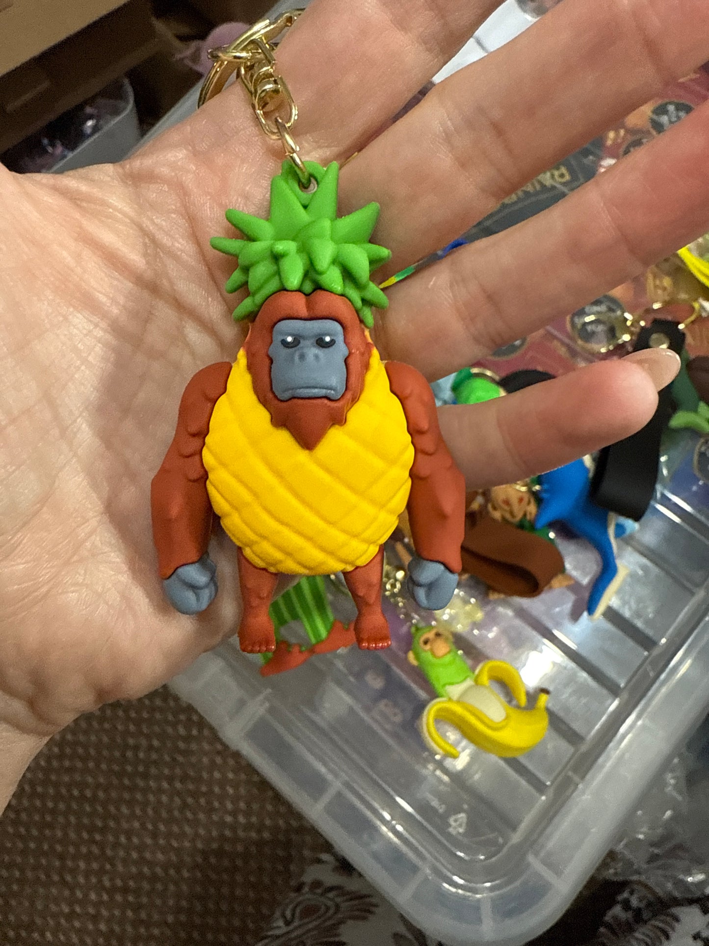 Brain rot keychains