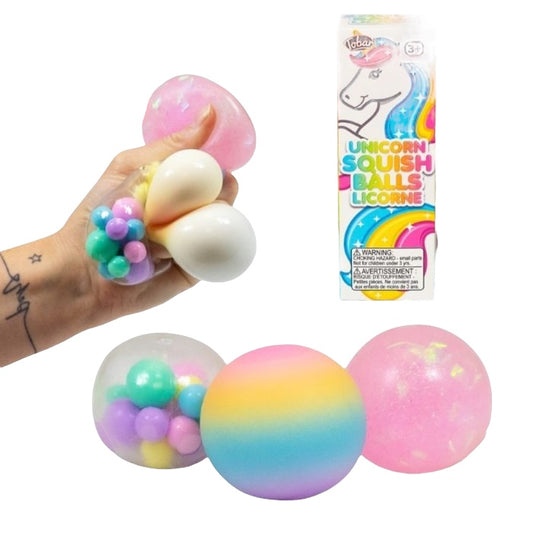 SCRUNCHEMS unicorn squish balls 3pk