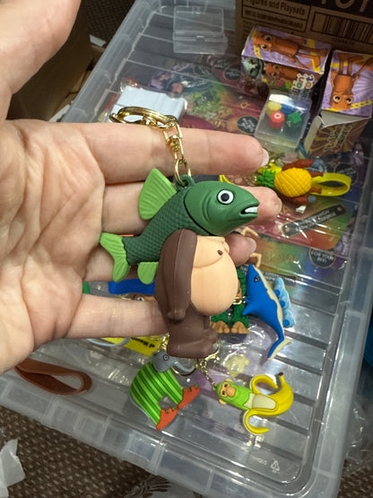 Brain rot keychains