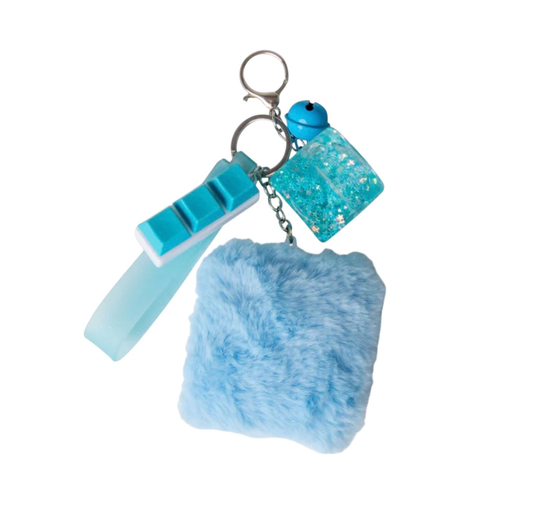 Fluffy Fidget Keychain  *buy one get one free*