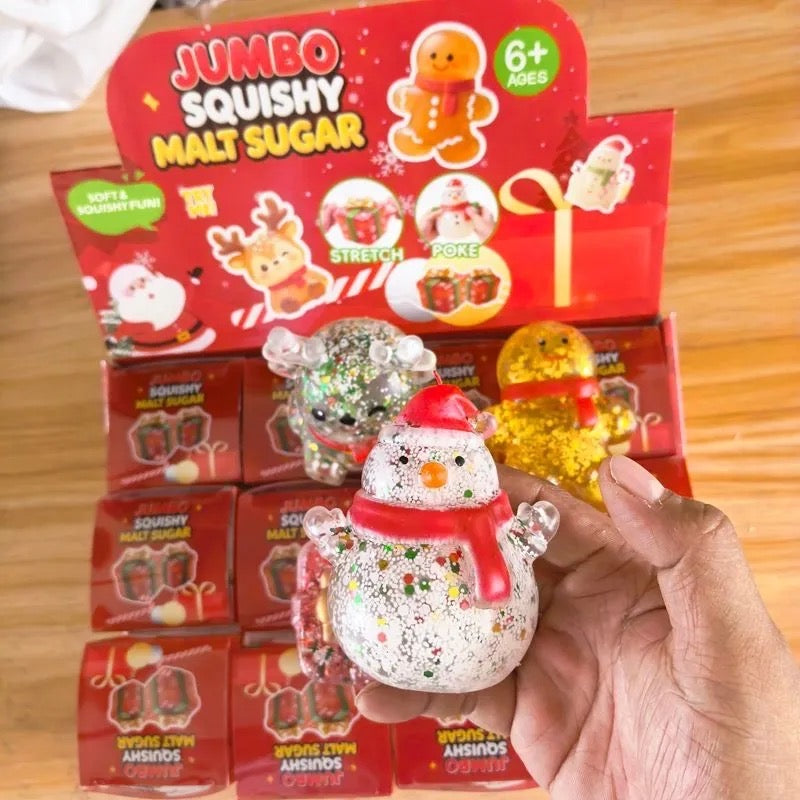 Christmas sugar squishes