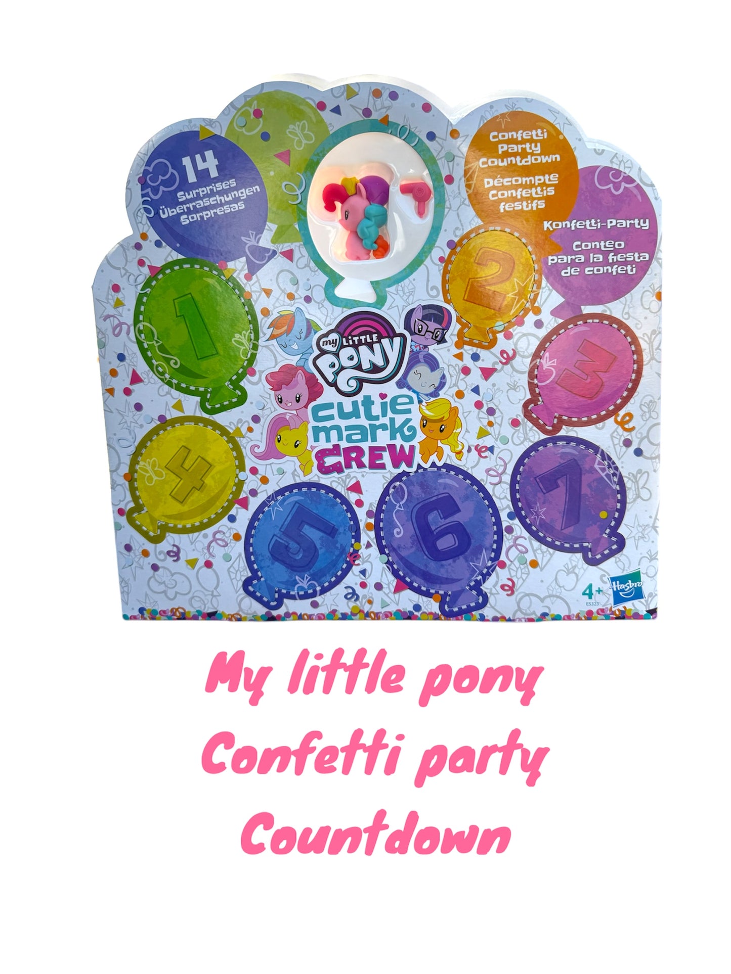 My little Pony Confetti Party Countdown