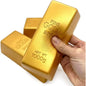 Gold bar slow release squishy